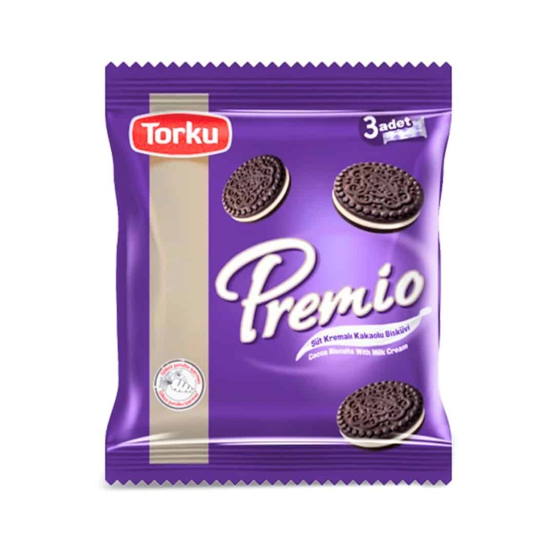 Torku Premio süt kremalı kakaolu kurabiye 258gr