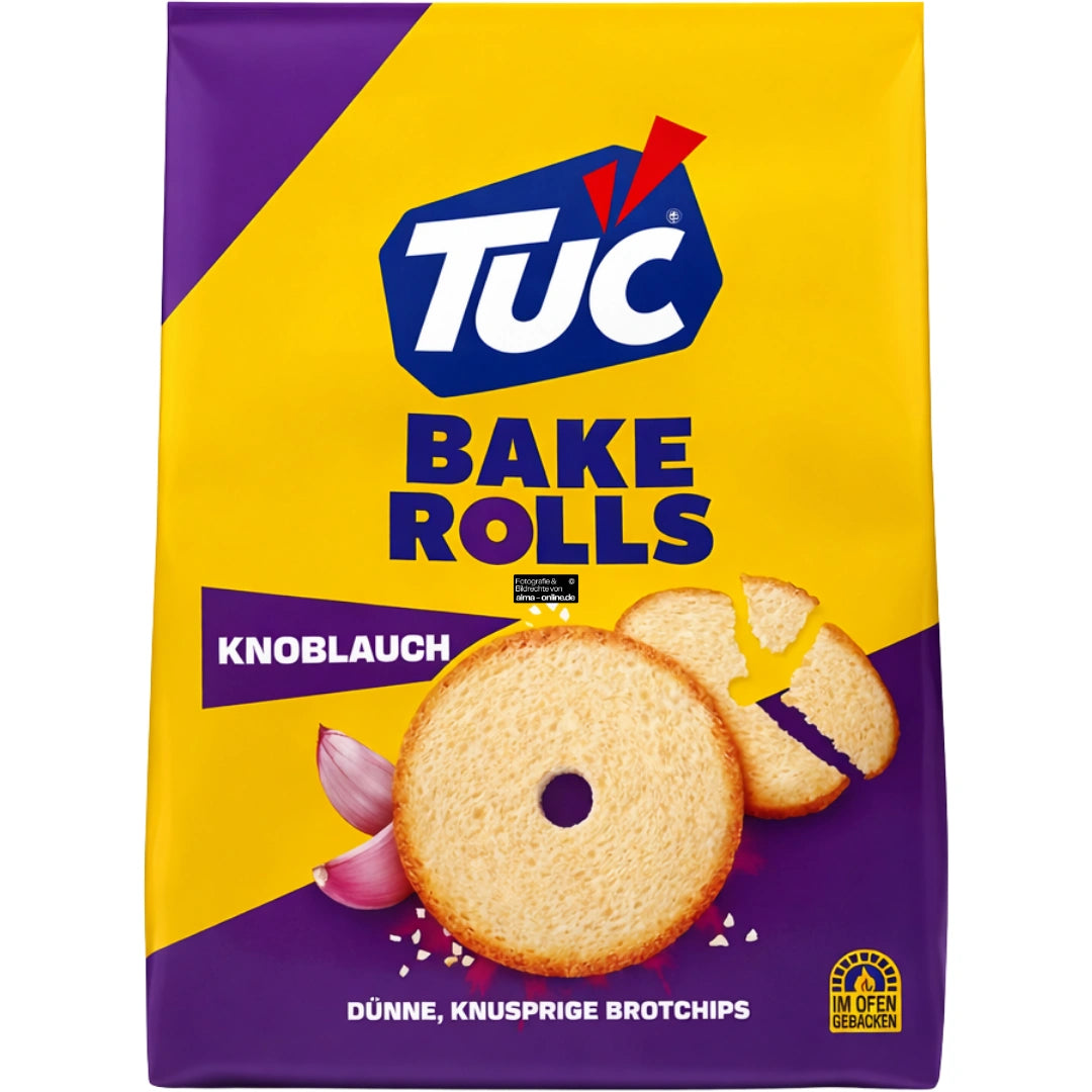 Tuc - Bake Rolls Knoblauch 150g