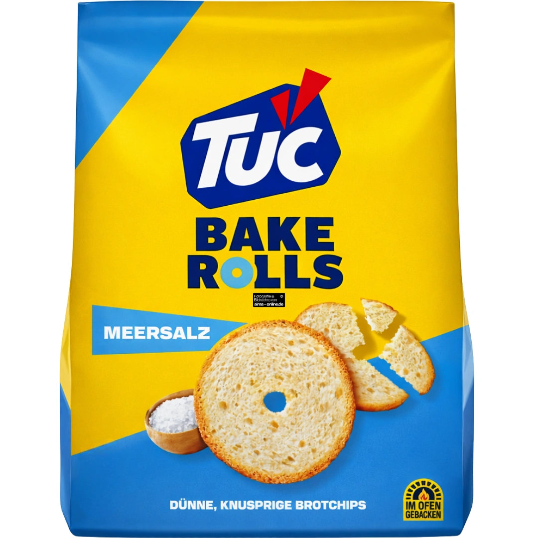 Tuc - Bake Rolls Meersalz 150g