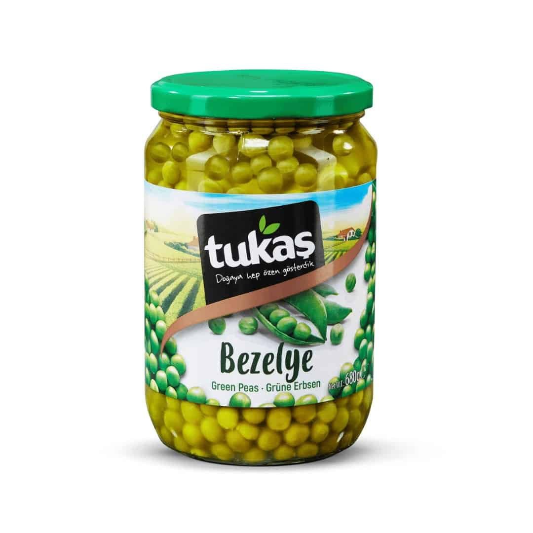 Tukas Bezelye - Grüne Erbsen 680g