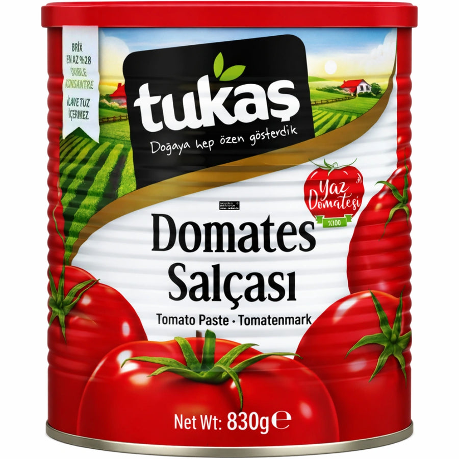 Tukas - Tomatenmark, Domates Salçası 830g