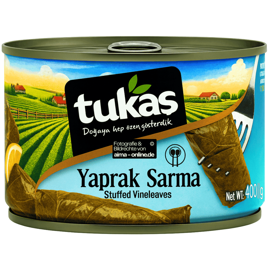 Tukas - Gefüllte Weinblätter, Yaprak Sarma 400g