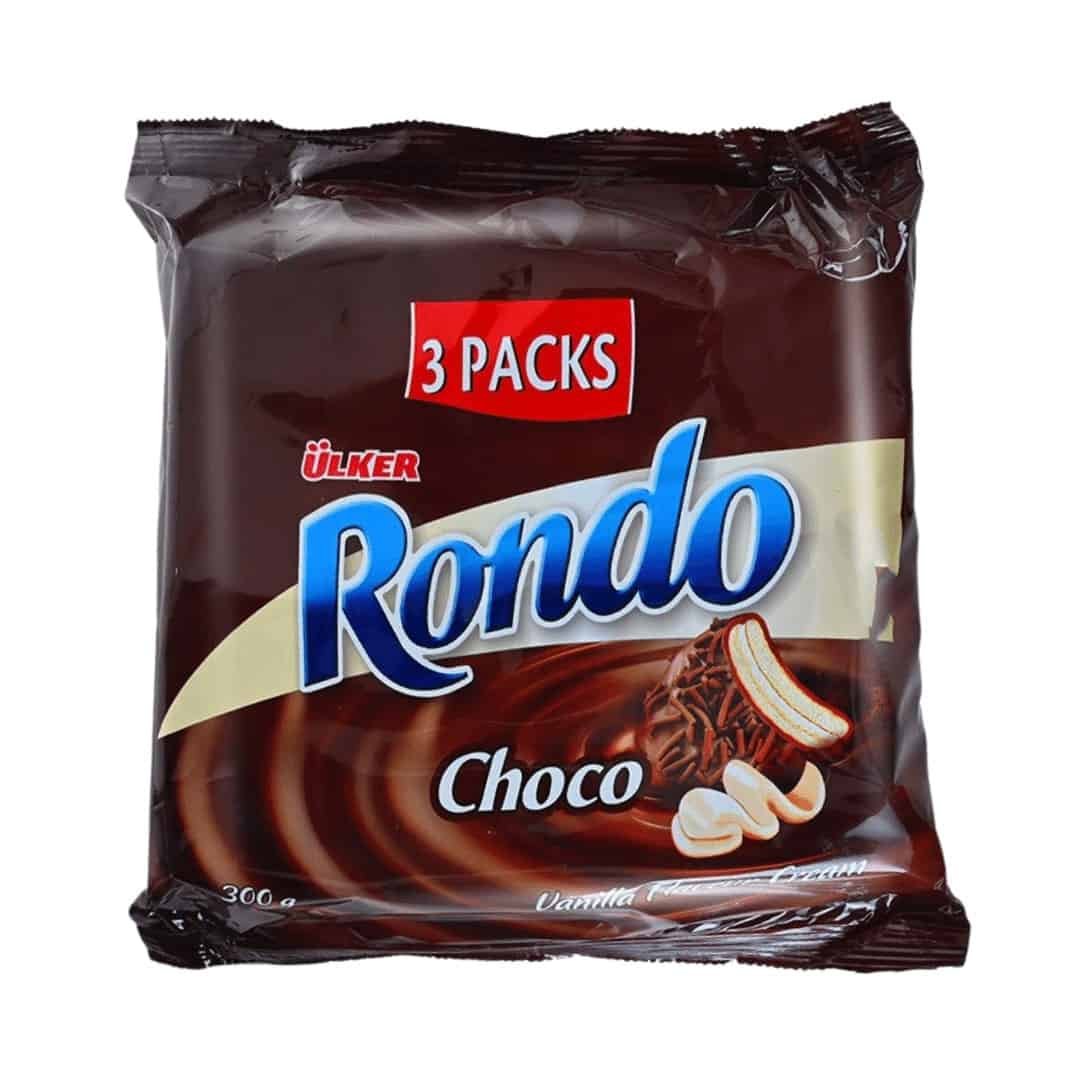 Ülker Rondo çikolatalı ve vanilyalı kremalı kurabiye 300gr