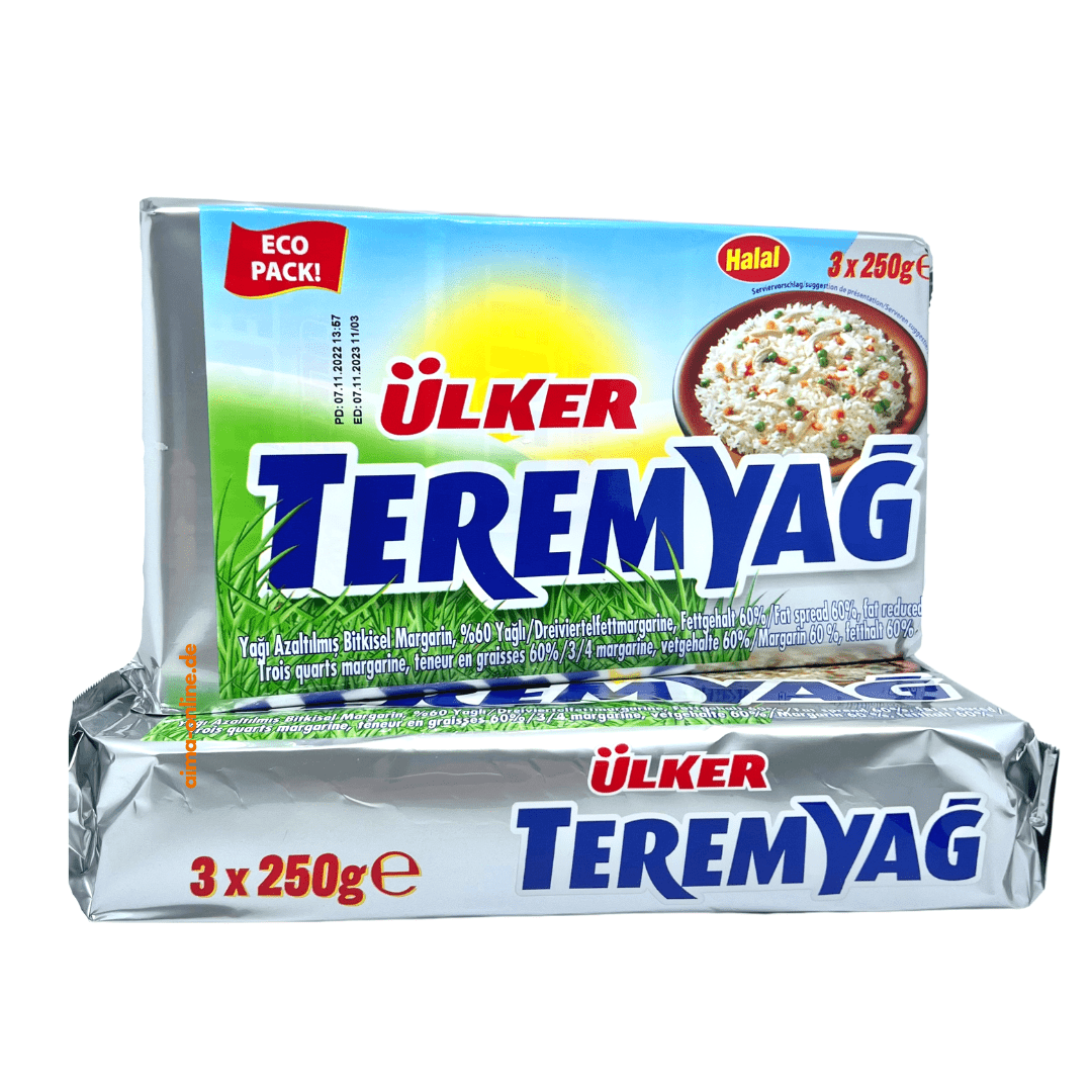 Ülker Teremyağ Margarin 3x250gr