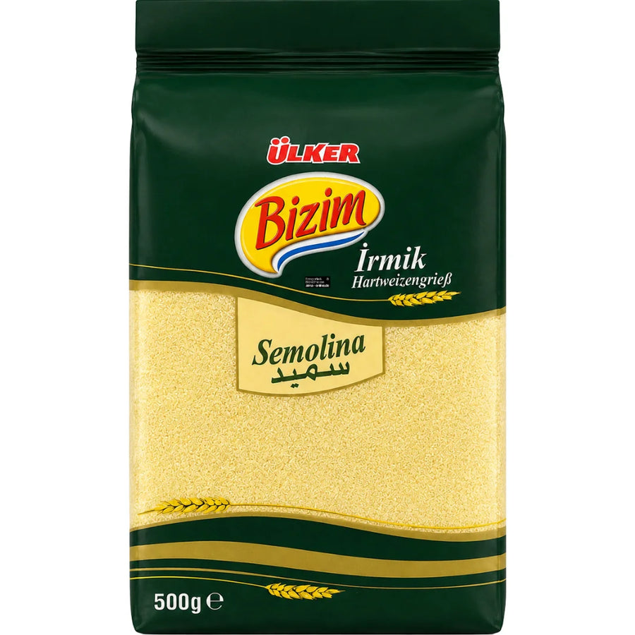 Ülker Bizim - Semolina Hartweizengrieß, Irmik 500g