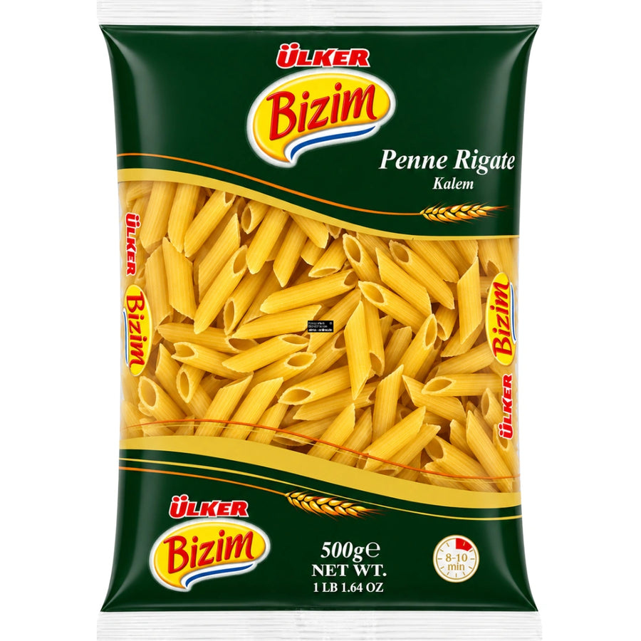 Ülker Bizim Penne Rigate Kalem Makarna 500g