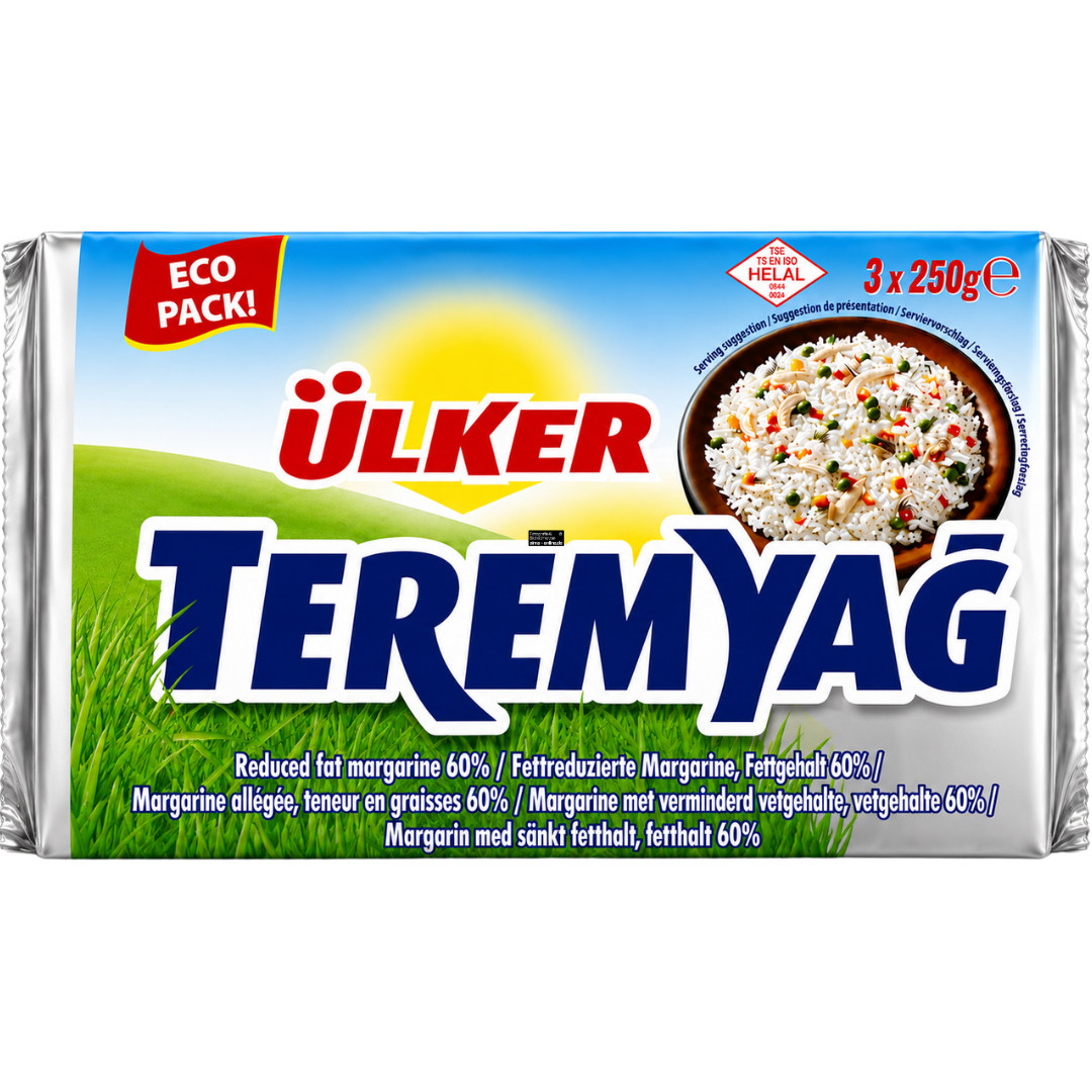 Ülker Teremyag Margarine 3x250g