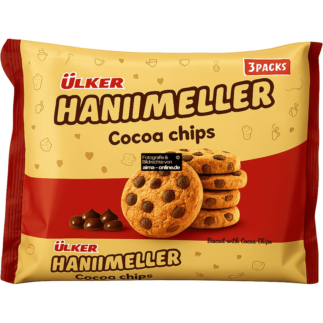 Ülker - Hanimeller mit Kakaochips 3er Pack 3x82g