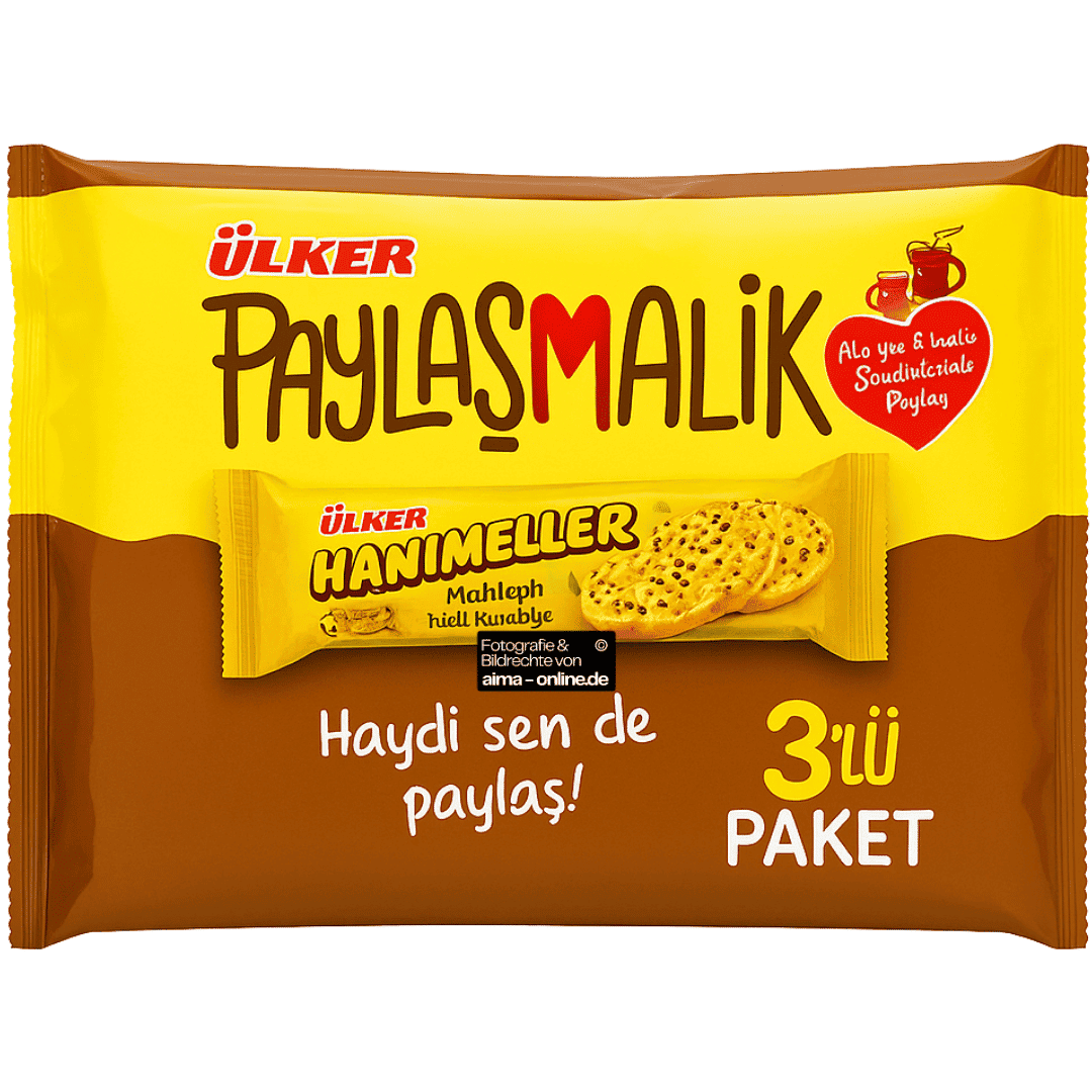 Ülker - Hanimeller Mahlepli Tuzlu Kurabiye 3er Packs 3x82g