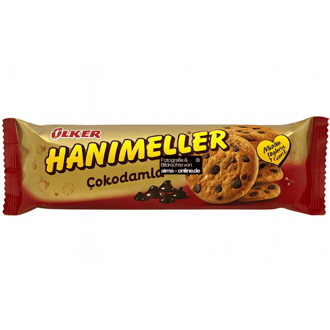 Ülker - Hanimeller mit Schokoladenstückchen, Cokodamla 82g