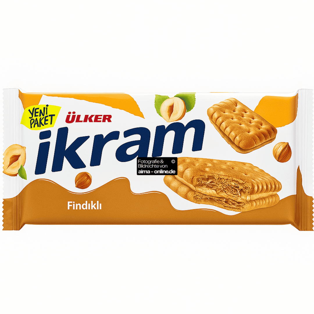 Ülker - Ikram Biskuit mit Haselnuss 80g