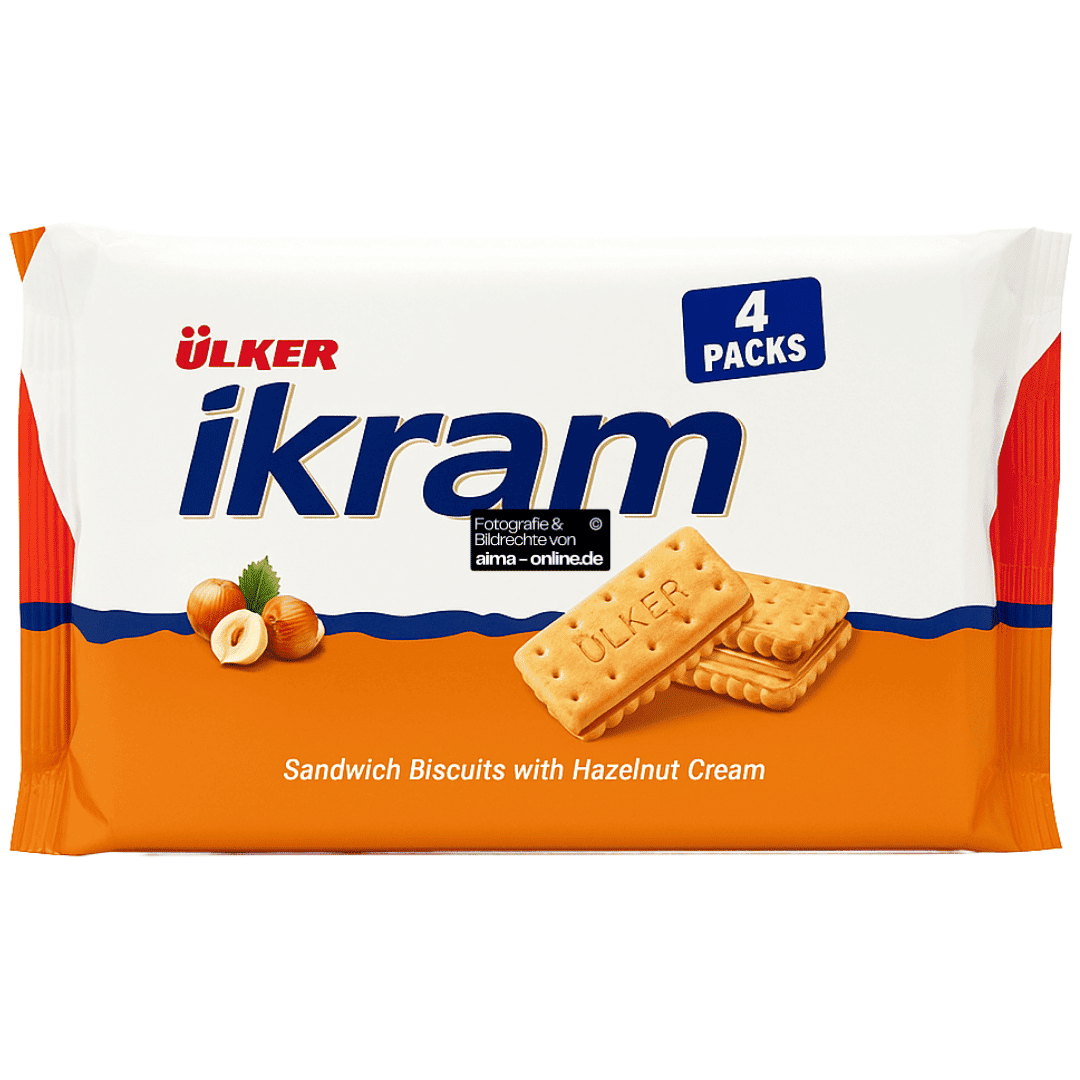 Ülker - Ikram Biscuits mit Haselnusscreme 4er 4x86g