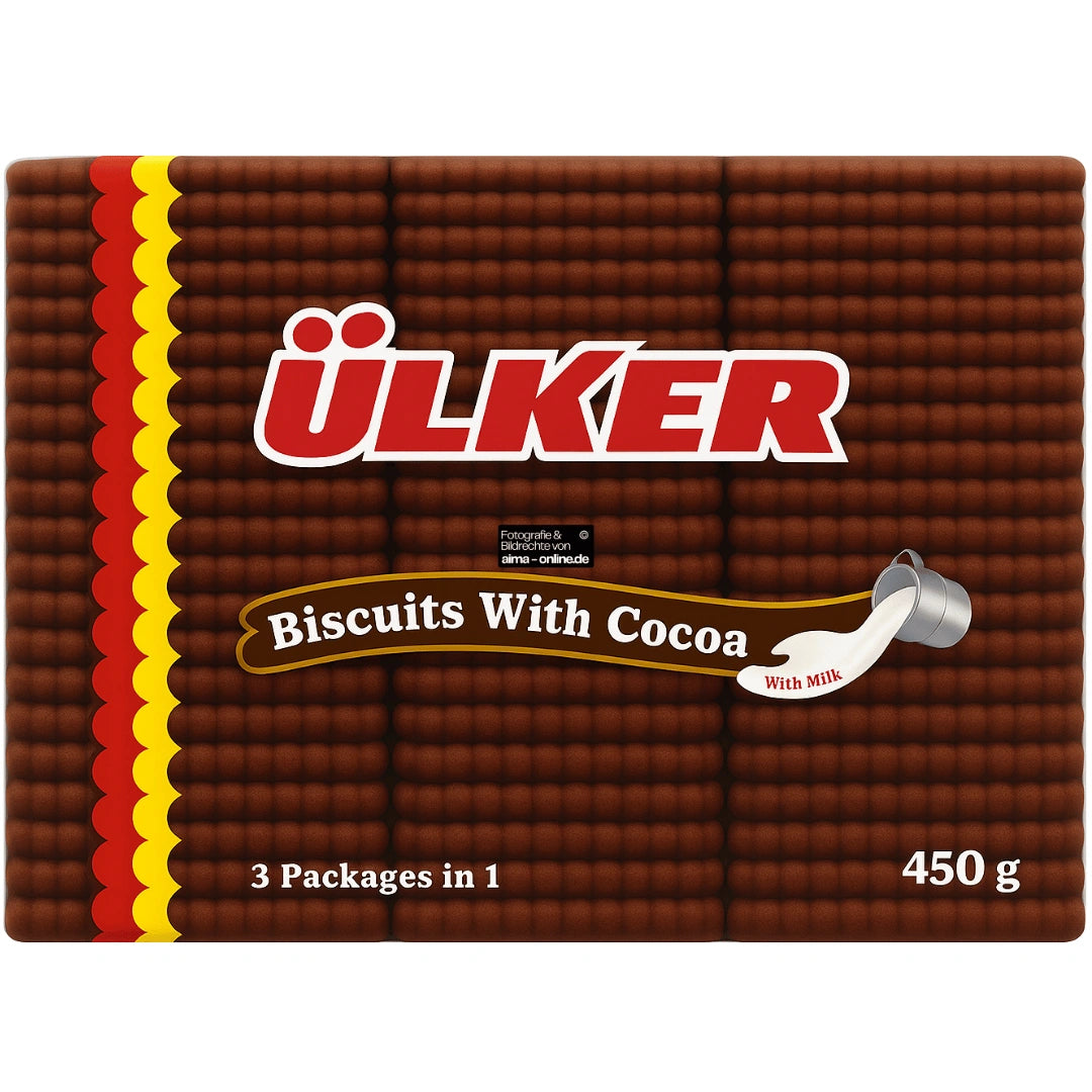 Ülker - Kakaokekse, Petibör Kakaolu Bisküvi 3x150g
