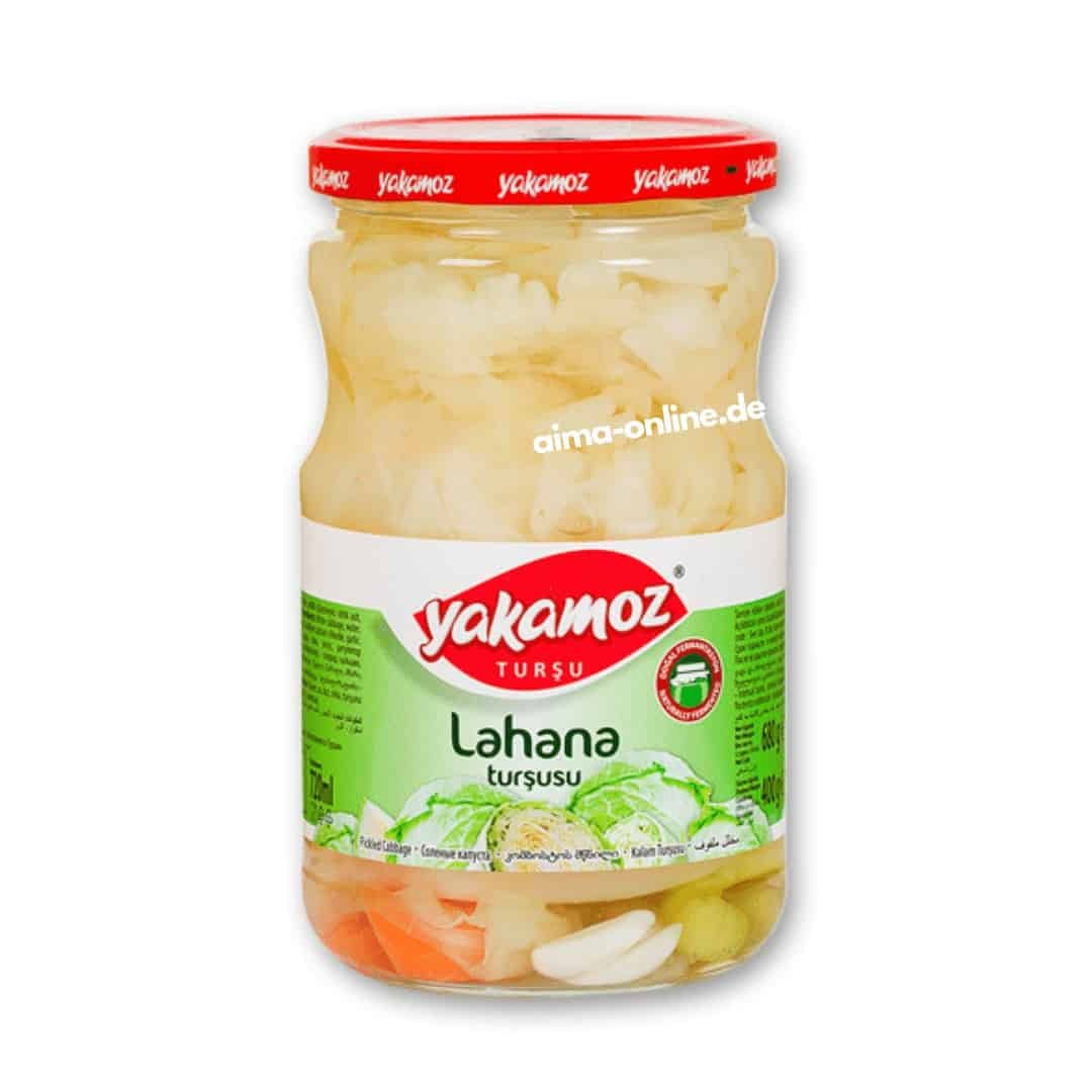 Yakamoz Lahana Tursusu - Weißkohl Vegan 680g