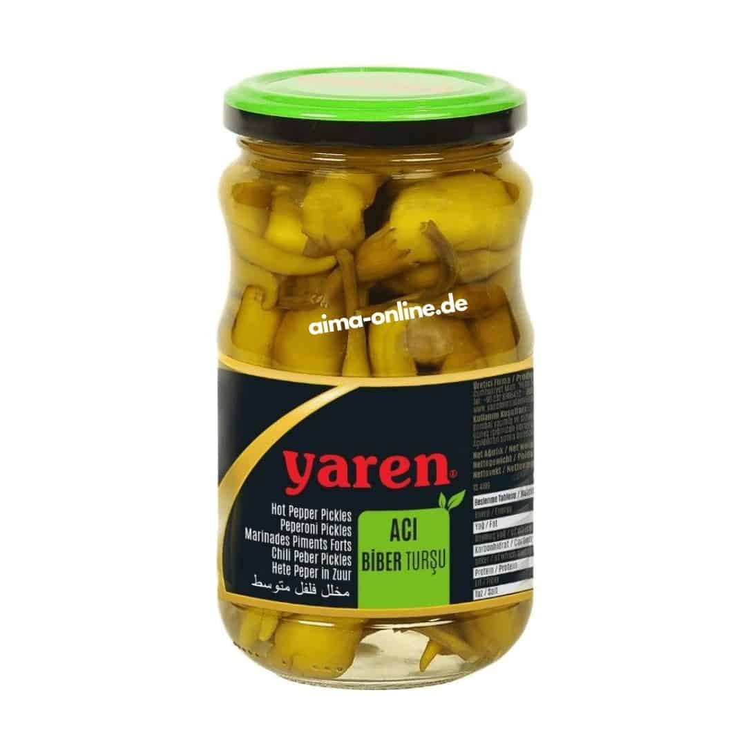 Yaren Aci Biber Tursusu - acı biber 620gr