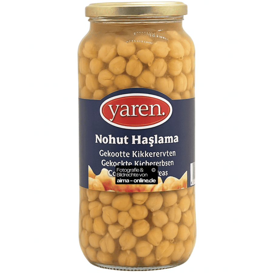 Yaren - Gekochte Kichererbsen, Nohut Haslama 540g