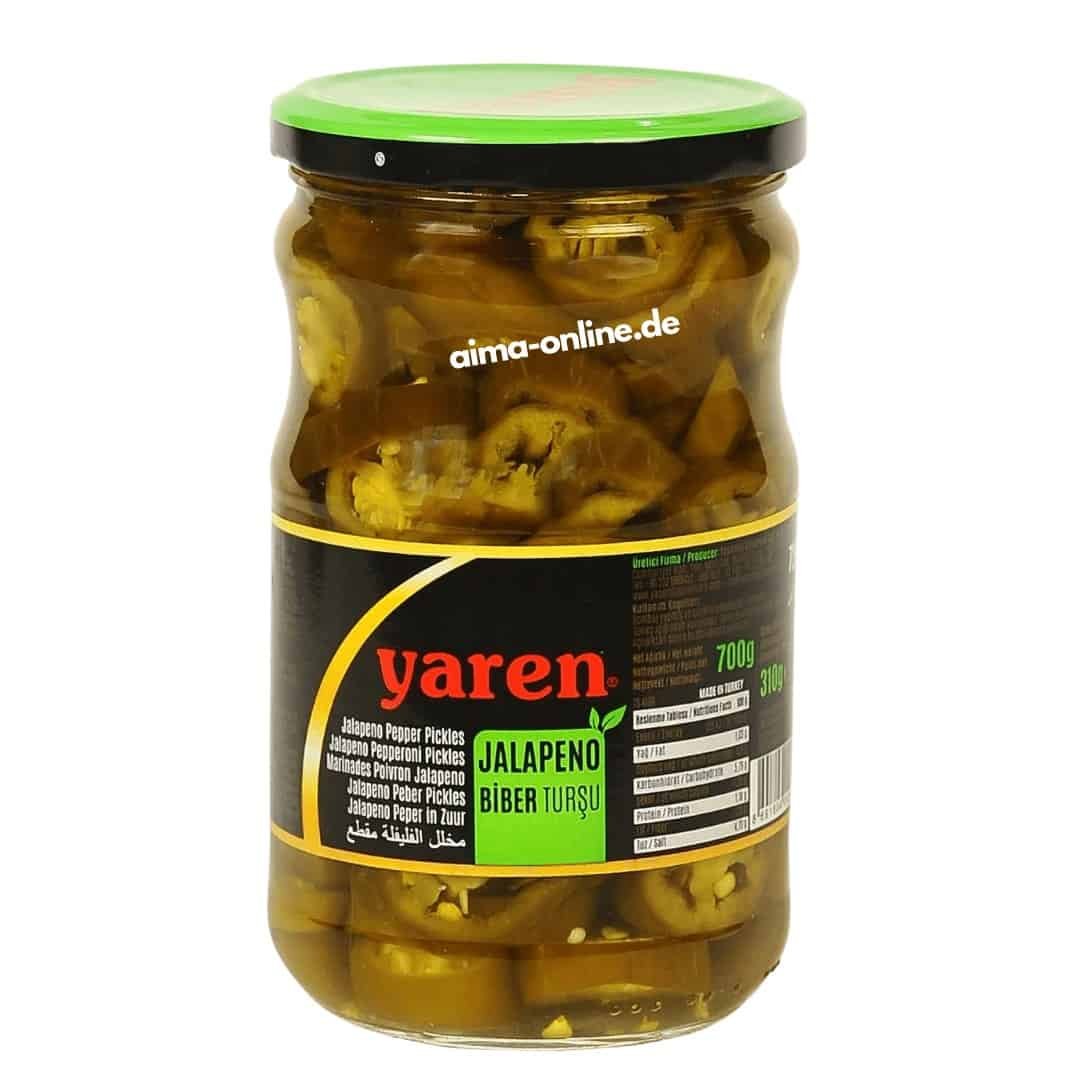 Yaren Biber Tursusu - Jalapenos 310gr