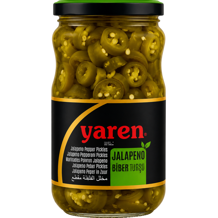 Yaren - Eingelegte Jalapeño-Scheiben, Jalapeno Biber Turşusu 175g
