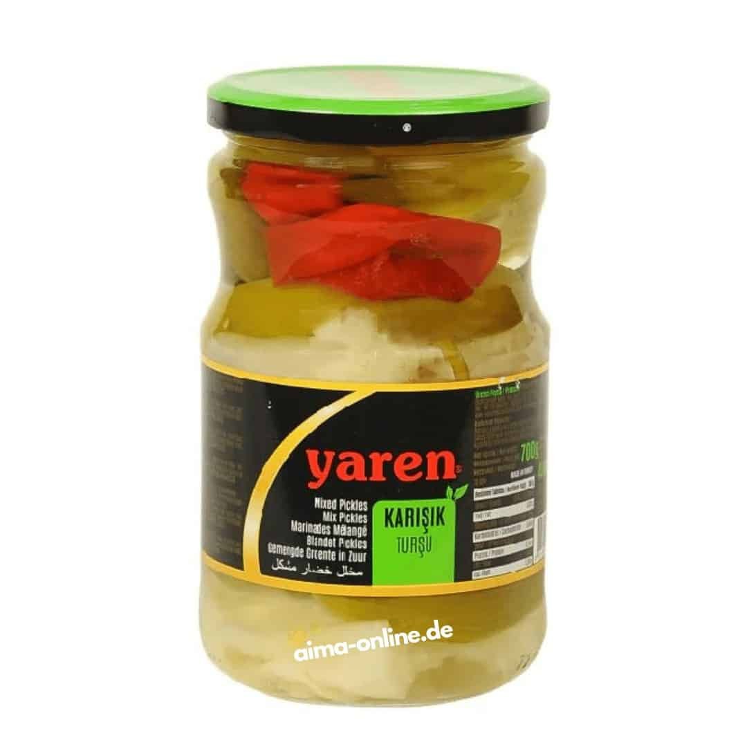 Yaren Karısık Tursu - karışık sebze 700gr