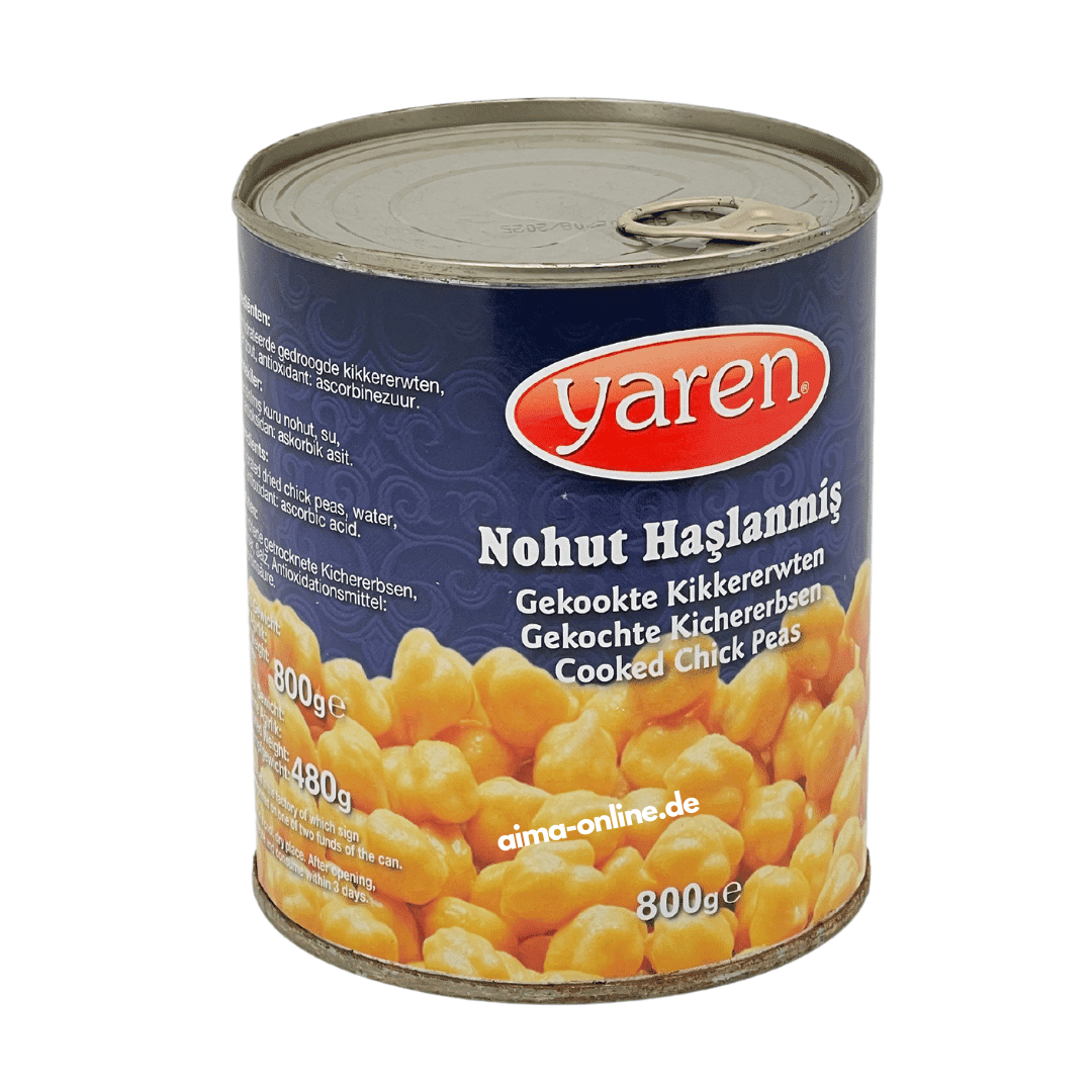 Yaren Nohut - Haslanmış Nohut 480gr