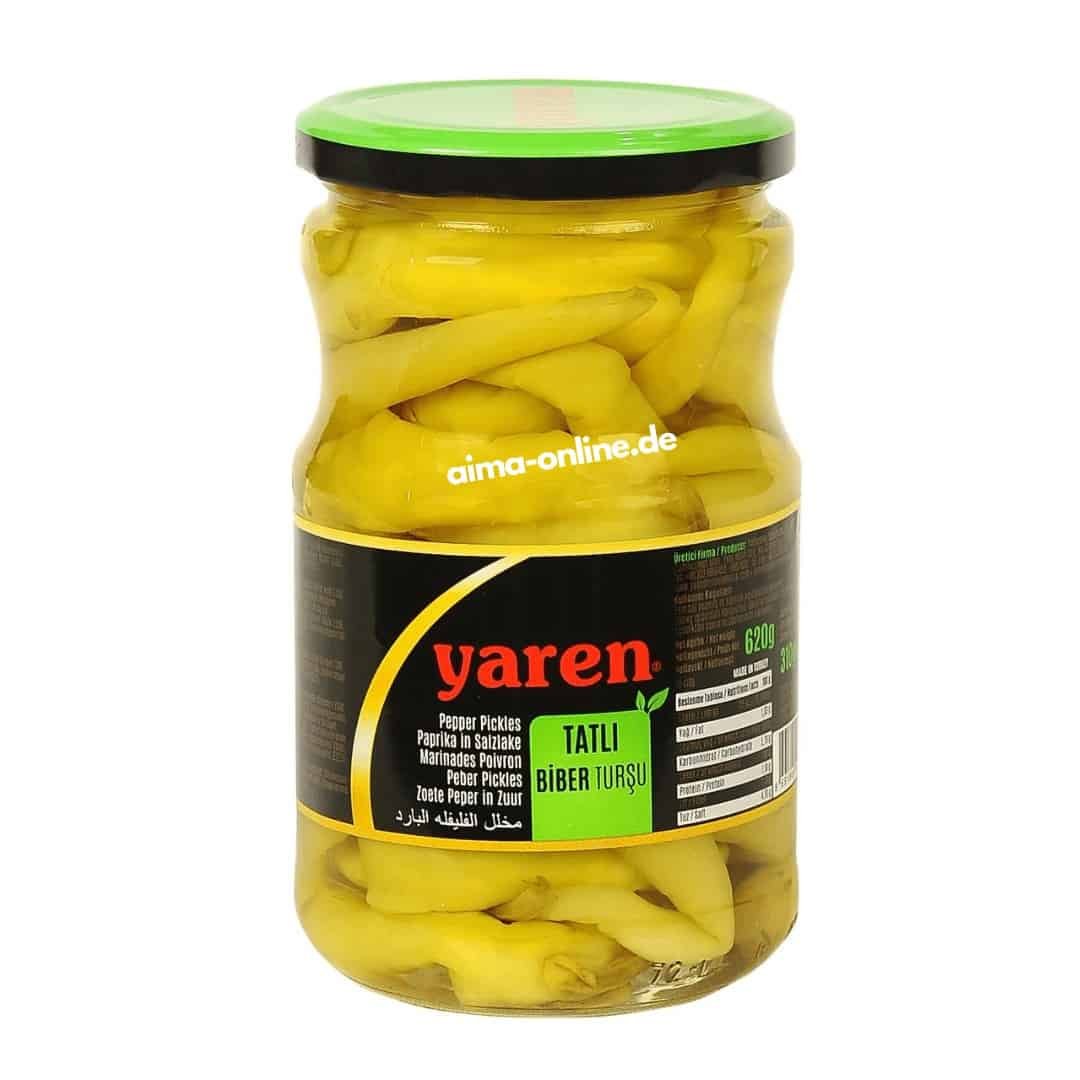 Yaren Tatlı Biber Tursusu - Tatlı Biber 620gr