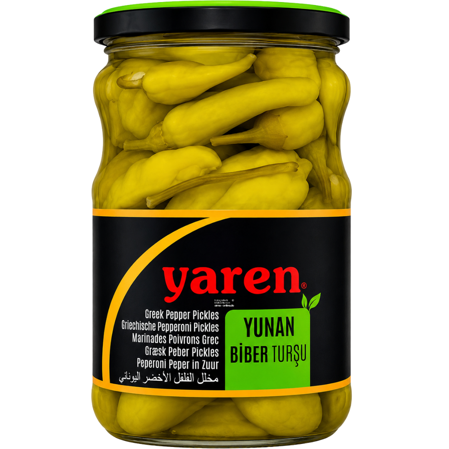 Yaren - Eingelegte Griechische Peperoni, Yunan Biber Turşusu 175g