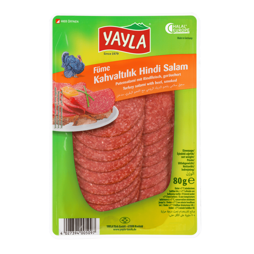 Yayla Hint Salamı Hindi Salamı 80gr