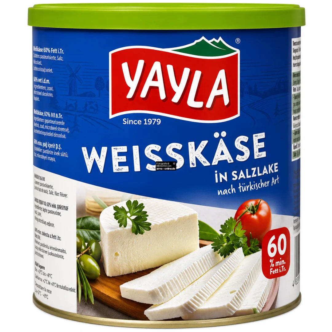 Yayla - Weisskäse 60% Fett, Ciftlik Peyniri 400g