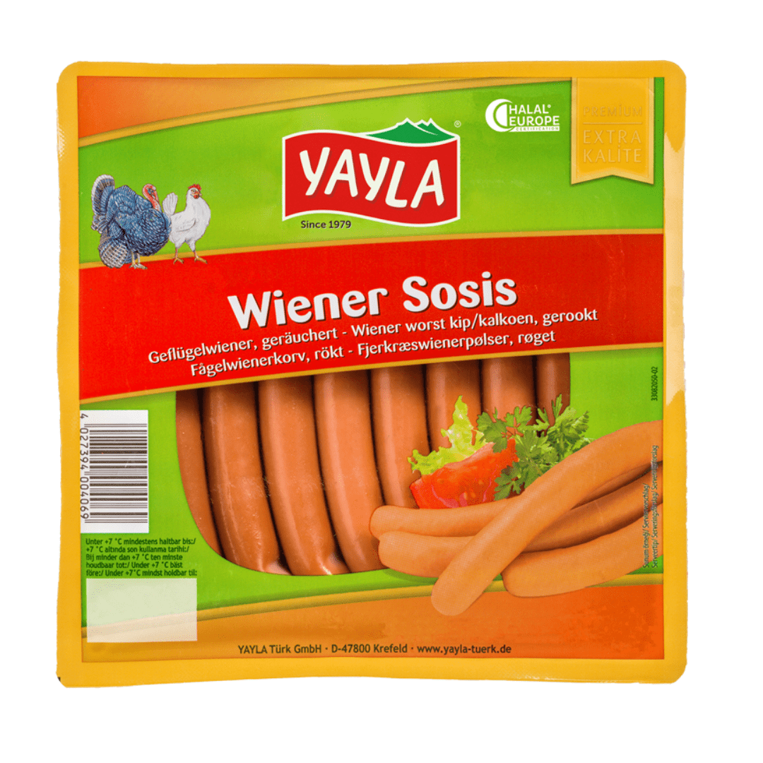 Yayla Geflügelwiener 680g