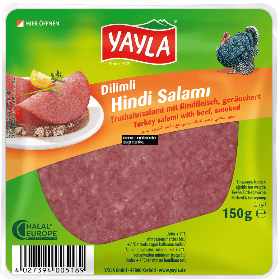 YaylaTruthahnsalamimitRinderfleisch