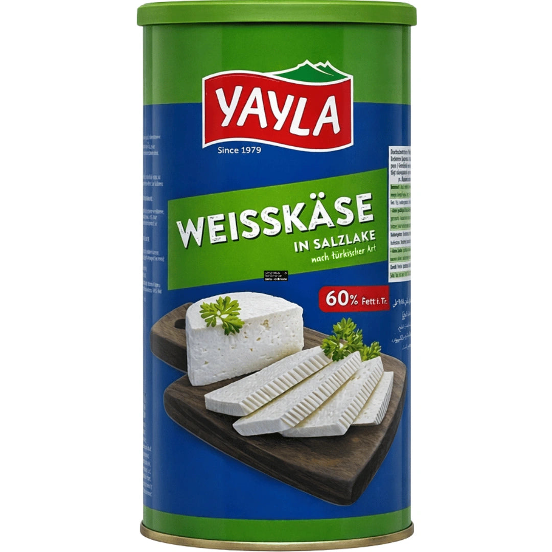 Yayla - Weißkäse in Salzlake (Çiftlik Peyniri) 60 % Fett i. Tr. 1500g
