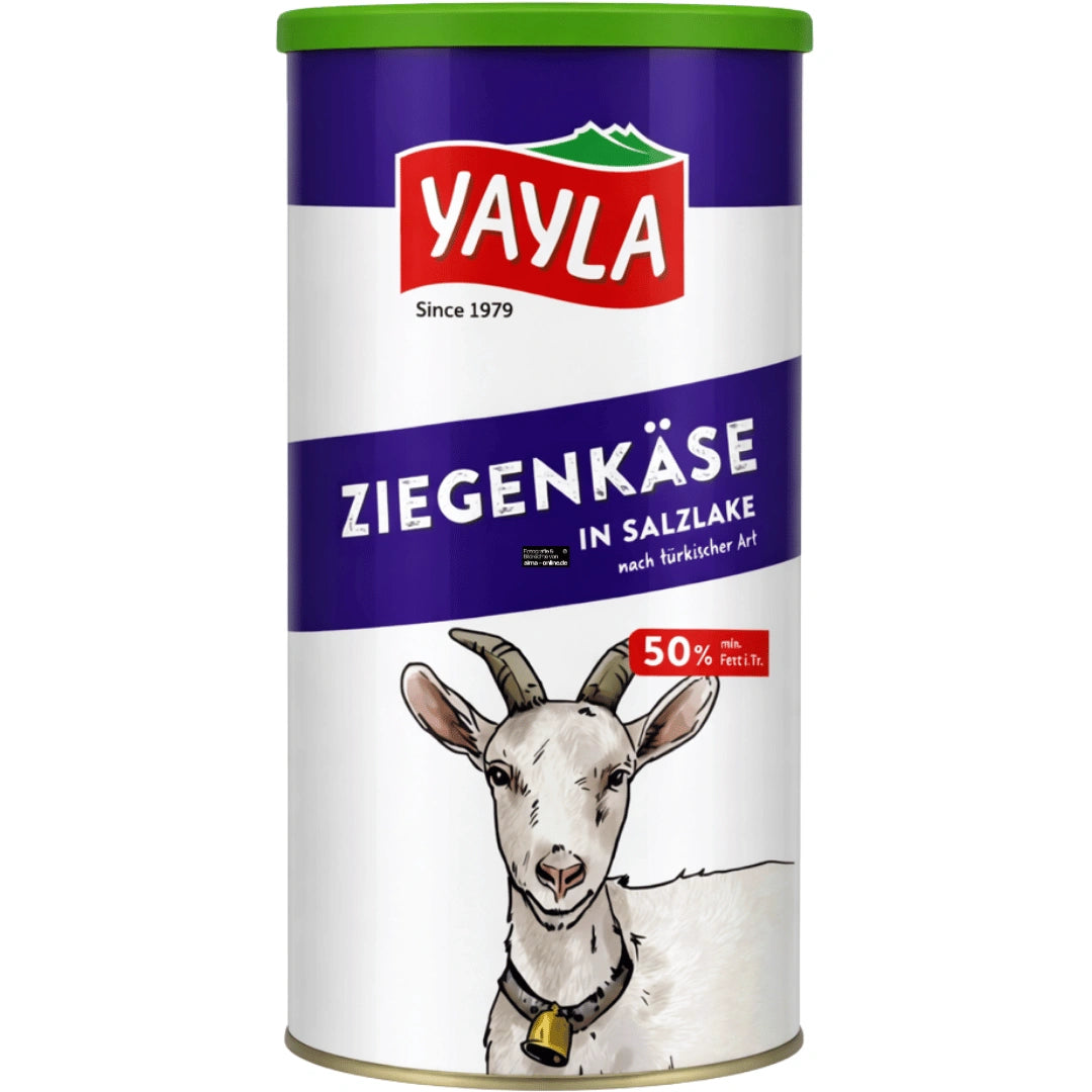 Yayla - Ziegenkäse in Salzlake (Keçi Peyniri) 50 % Fett i. Tr. 1500g