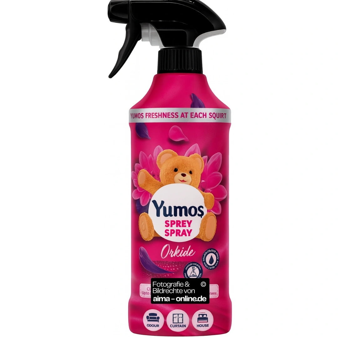 Yumos Spray Orkide - Textilerfrischer mit Orchideenduft 450ml
