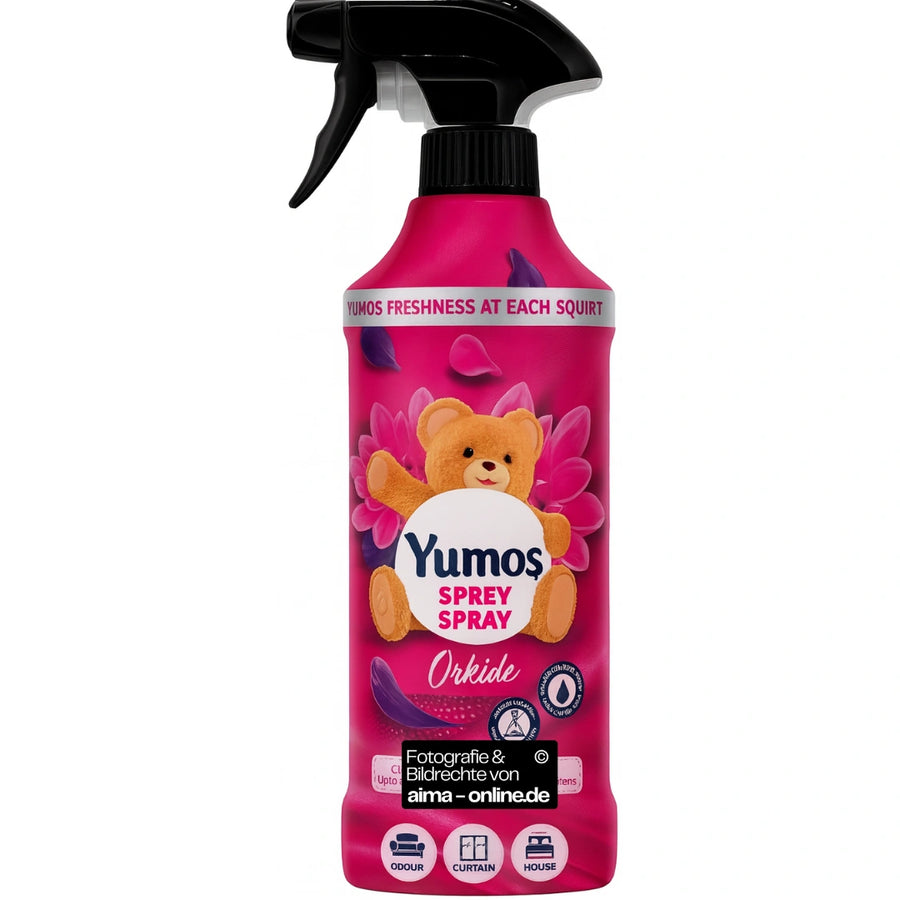 Yumos Spray Orkide - Textilerfrischer mit Orchideenduft 450ml