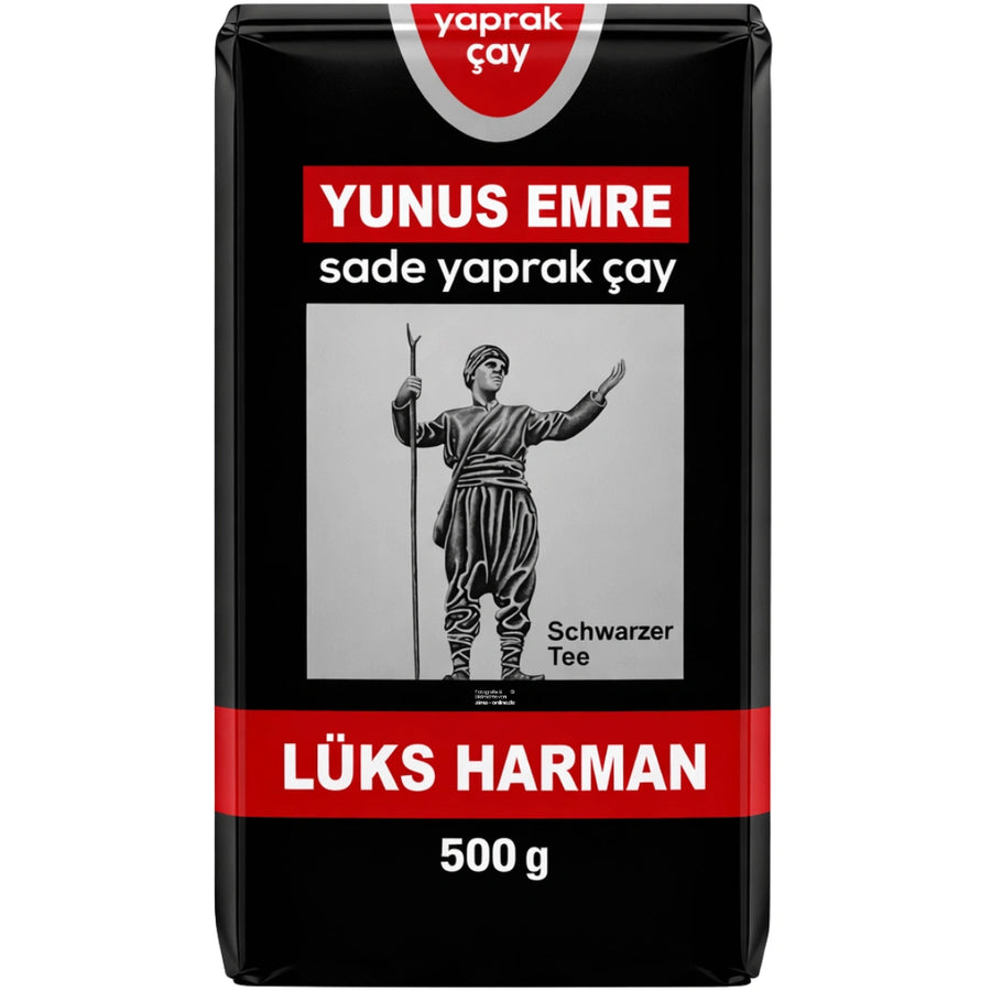 Yunus Emre - Schwarzer Tee, Sade Yaprak Siyah Çay 500g