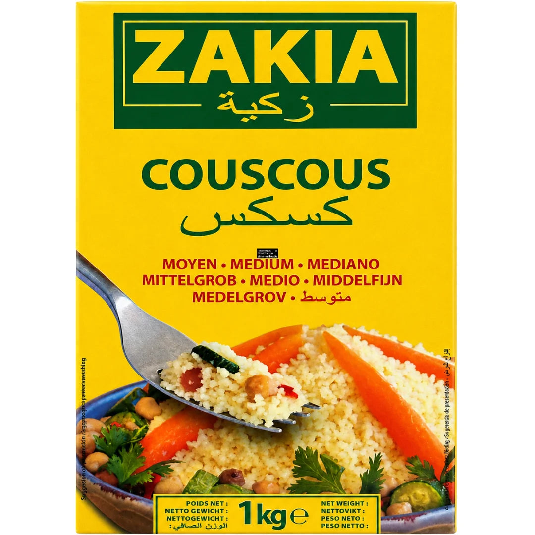 Zakia Couscous mittelgroß 1000g