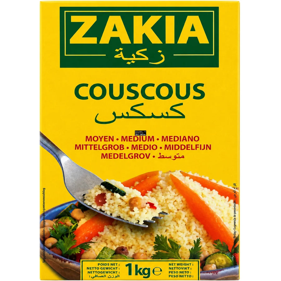Zakia Couscous mittelgroß 1000g