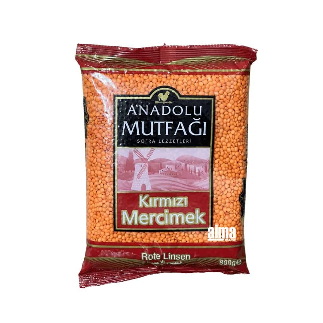 Anadolu Mutfagi Mercimek - Kırmızı Mercimek 800gr