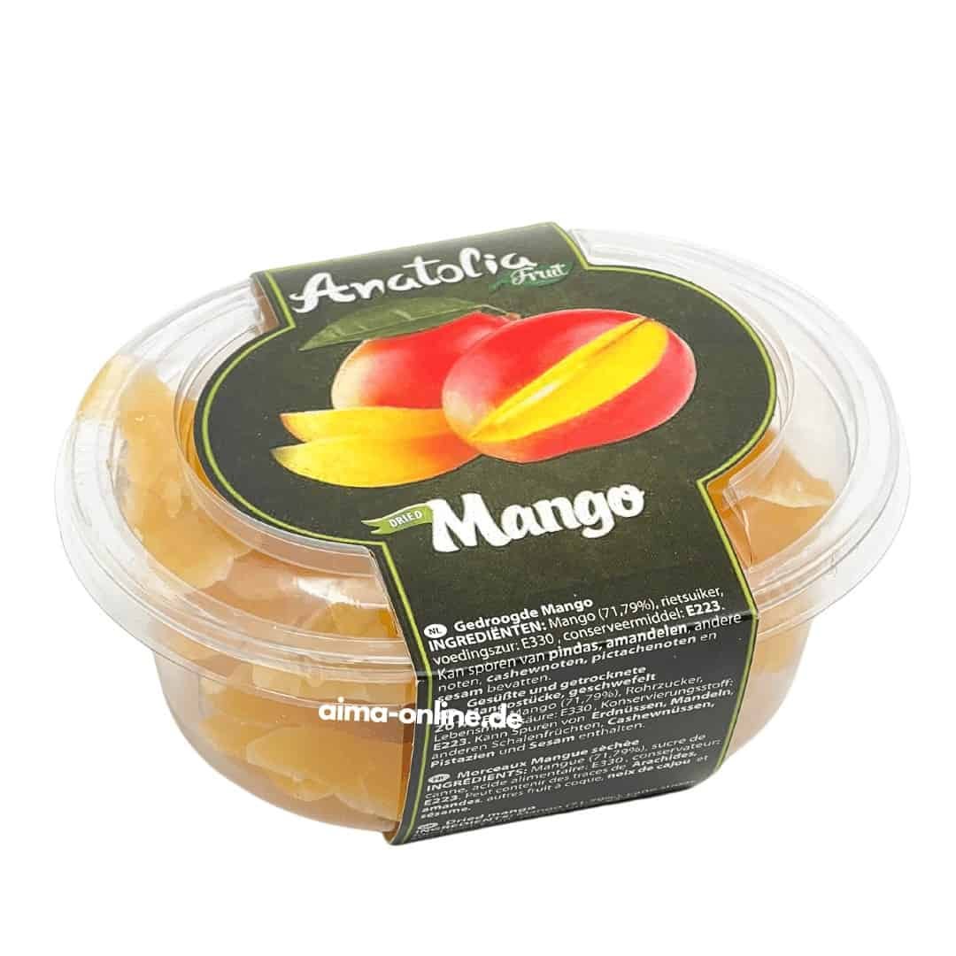 Anadolu Meyvesi kurutulmuş mango 200gr