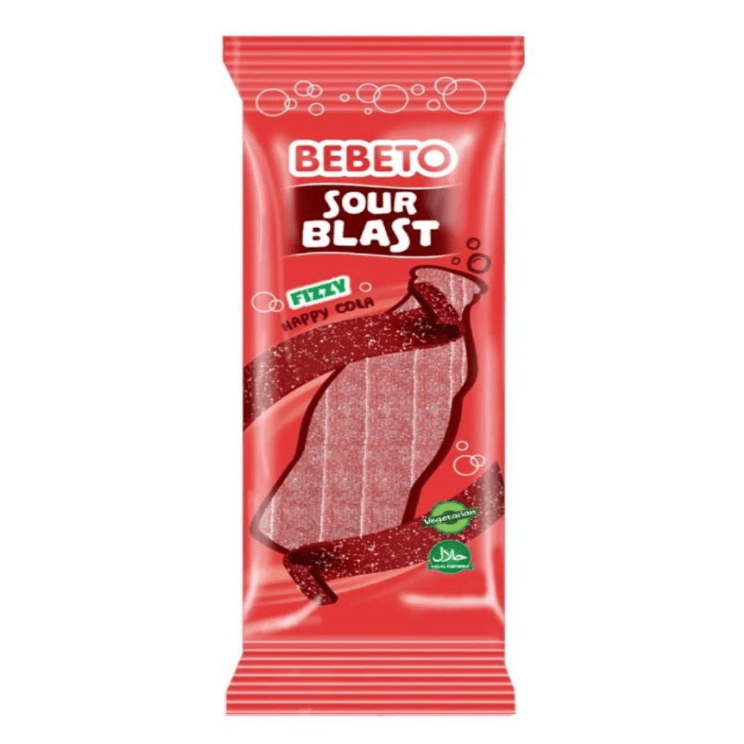 Bebeto Sour Blast Happy Cola Sour 180gr