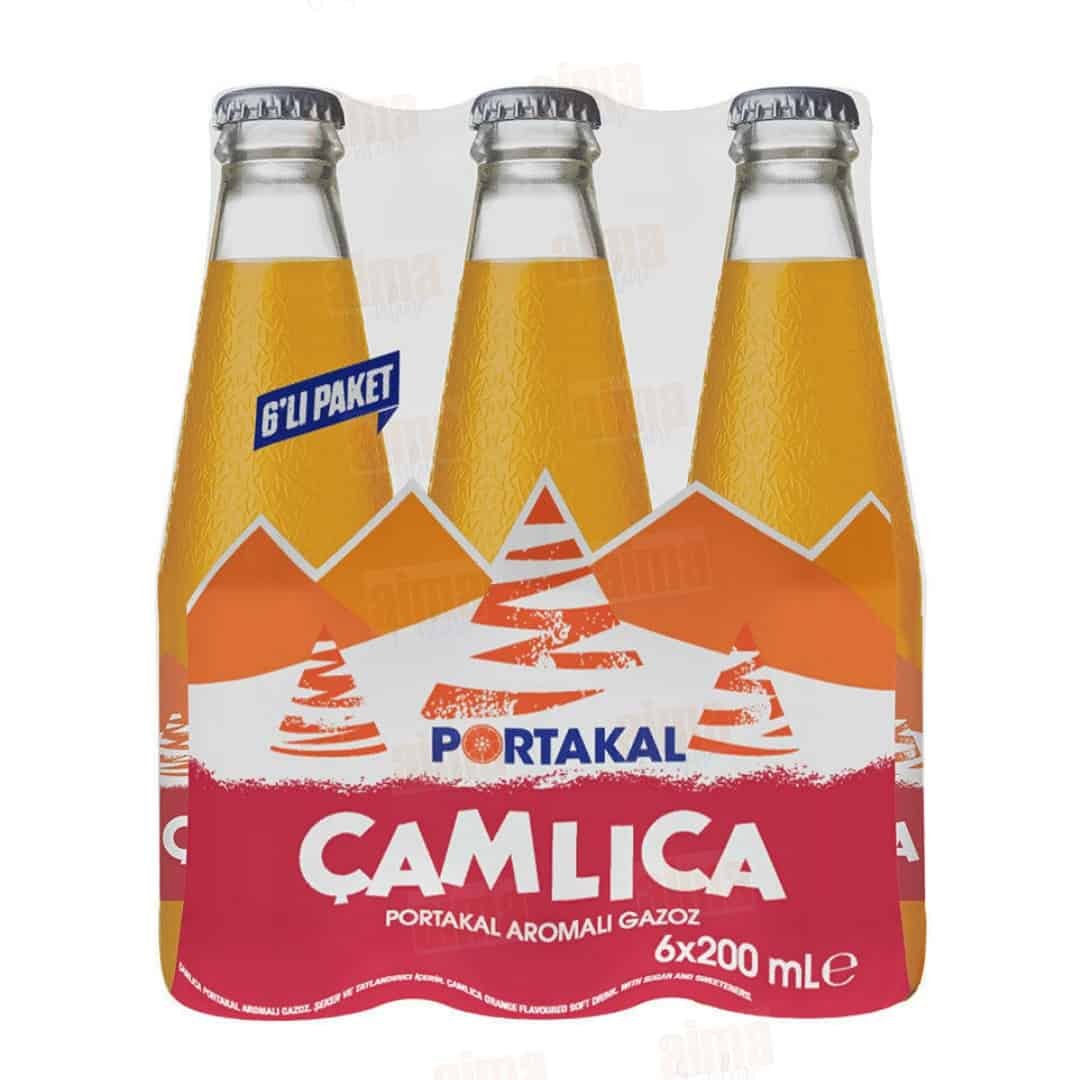 Camlica Brause mit Orangengeschmack (6x200ml)