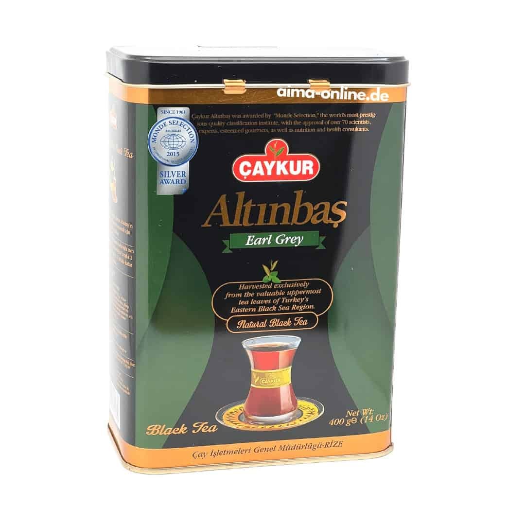 Caykur Altinbas Earl Grey - türkischer Schwarzer Tee mit Bergamotte-Aroma 400g