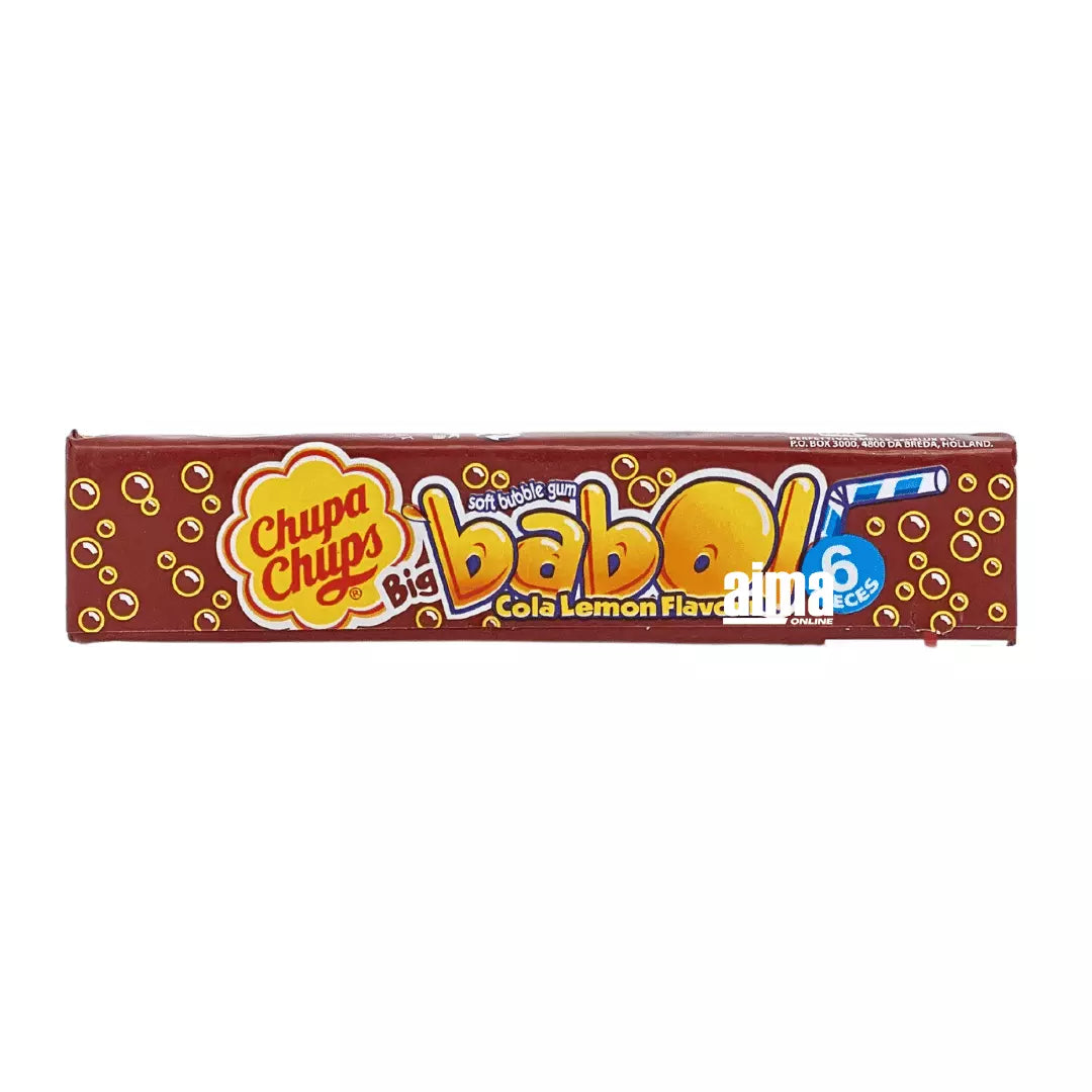 Chupa Chups Big Babol Cola Lemon Kaugummi