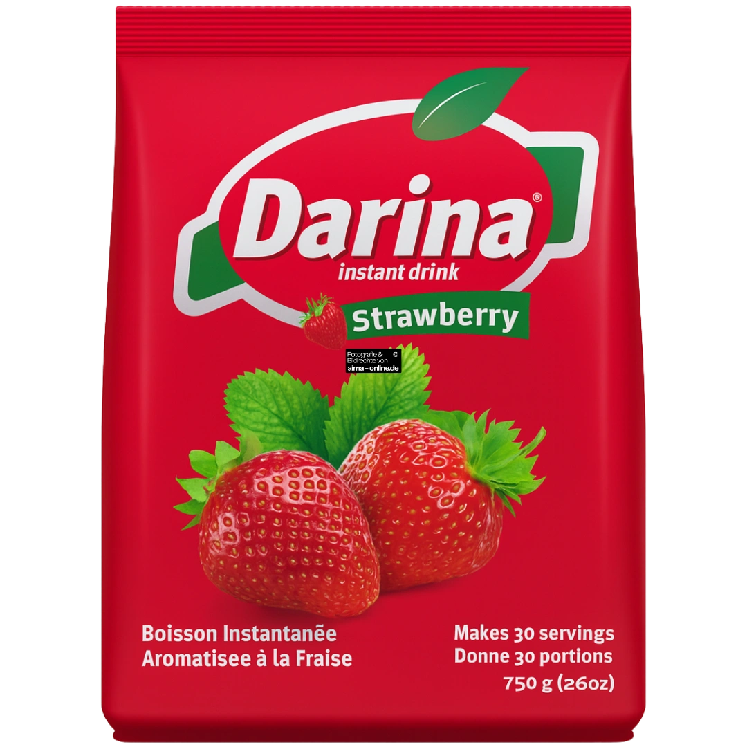 Darina - Getränkepulver mit Erdbeergeschmack 750g