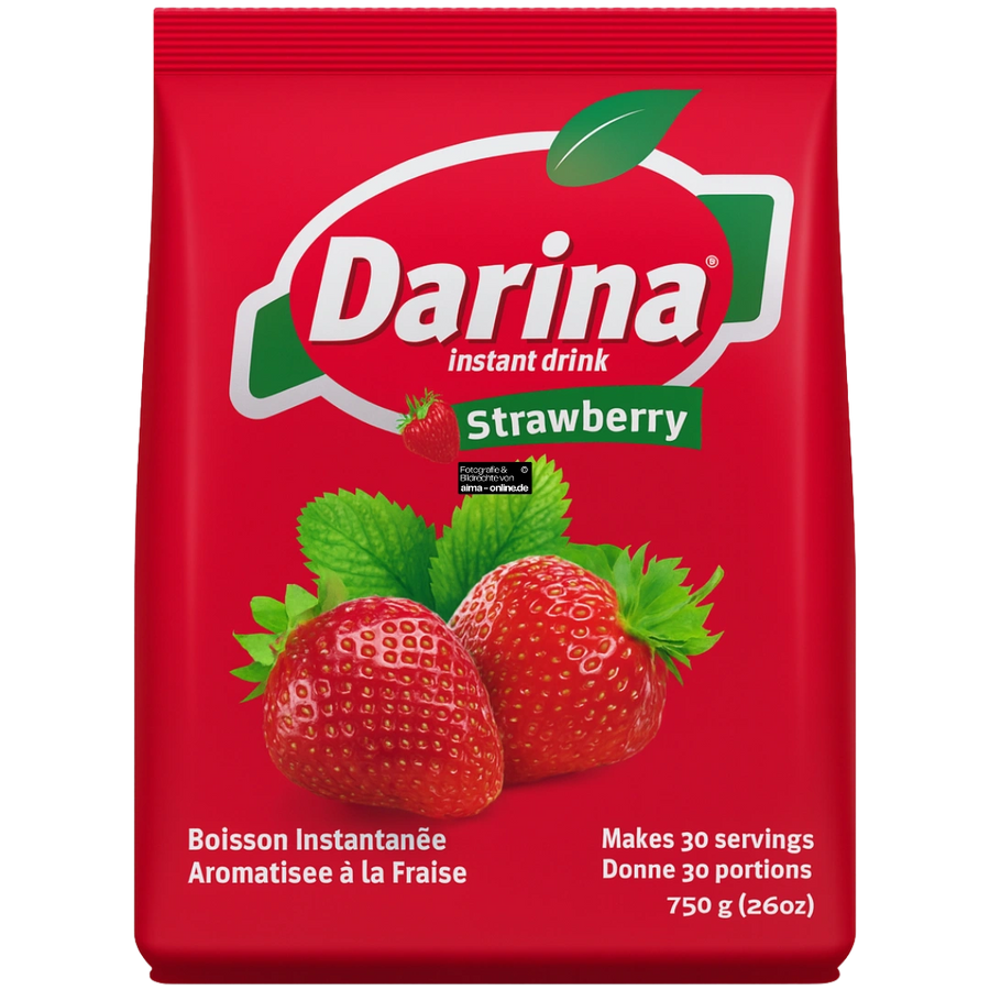 Darina - Getränkepulver mit Erdbeergeschmack 750g