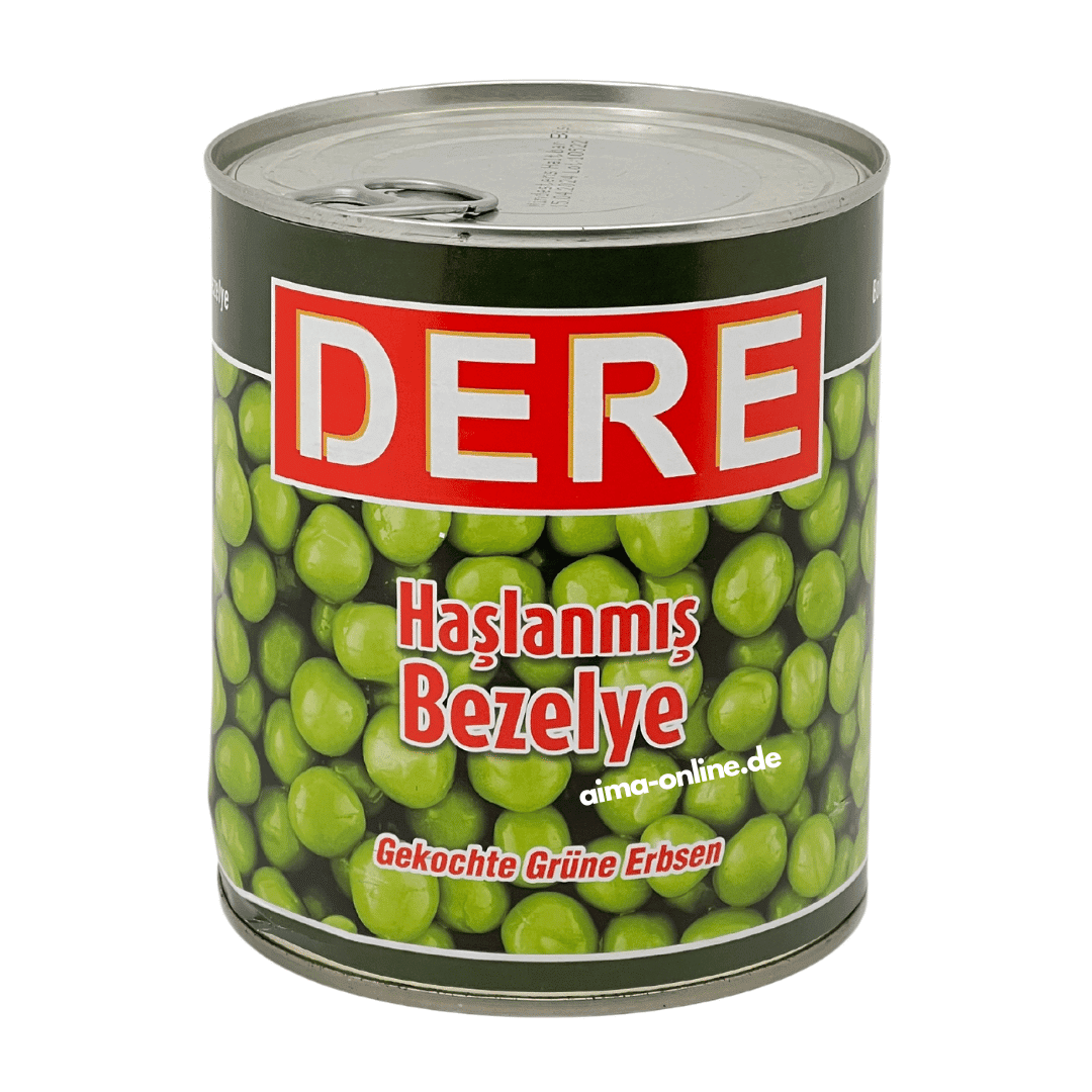 Dere Bezelye - gekochte Grüne Erbsen 480g