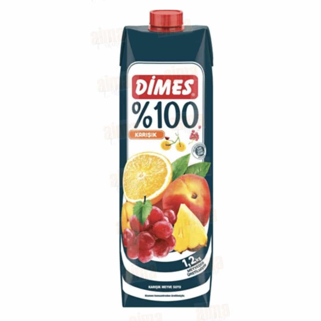 Dimes 100 % Gemischte Früchte 1l