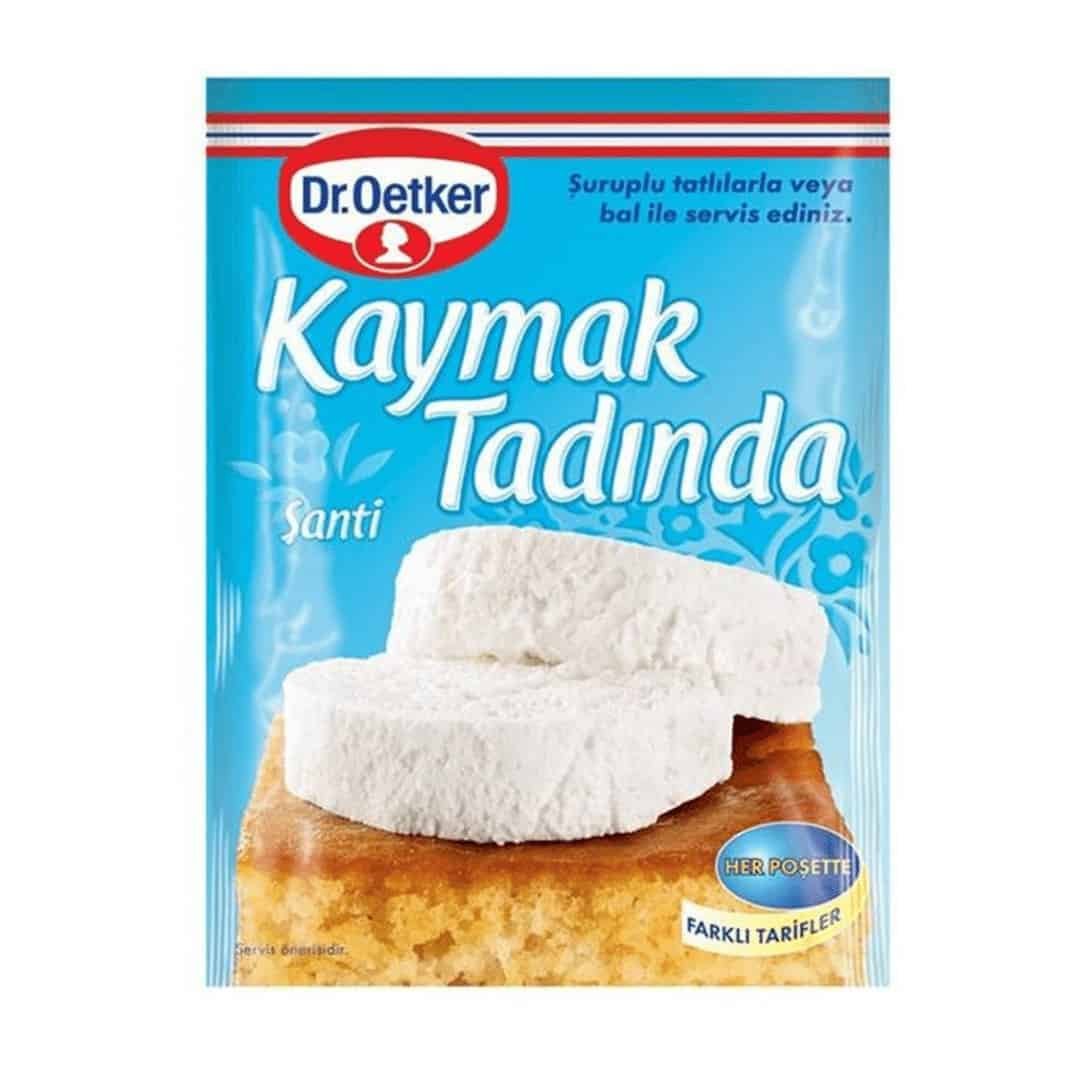 Dr. Oetker Kaymak Tadinda Santi - krema aromalı çırpılmış köpük 58g