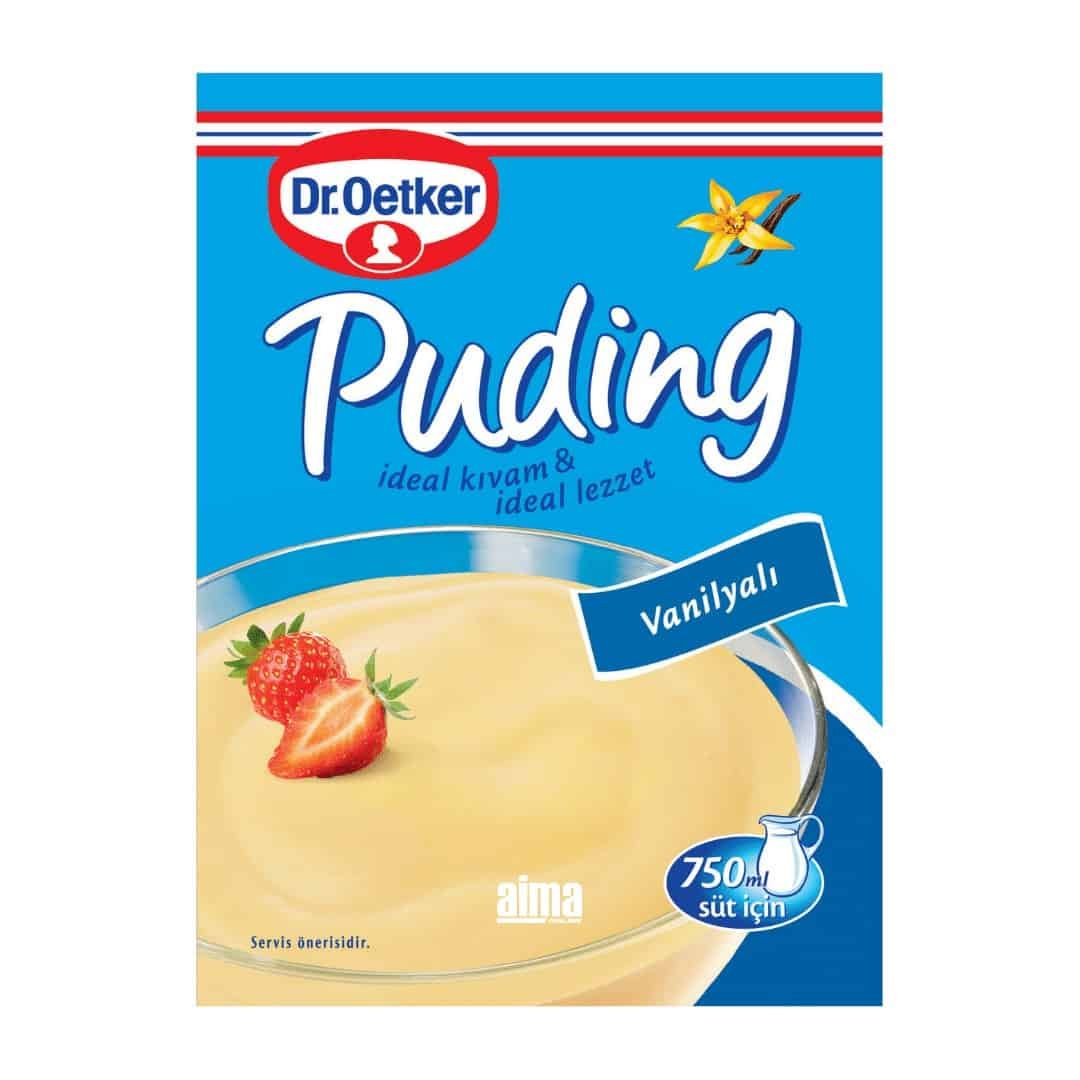 Dr. Oetker Vanilyalı Puding - Vanilya aromalı puding 120gr