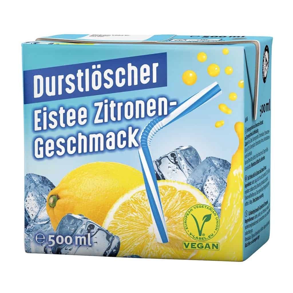 Susuzluğu gideren buzlu çay limon 500ml